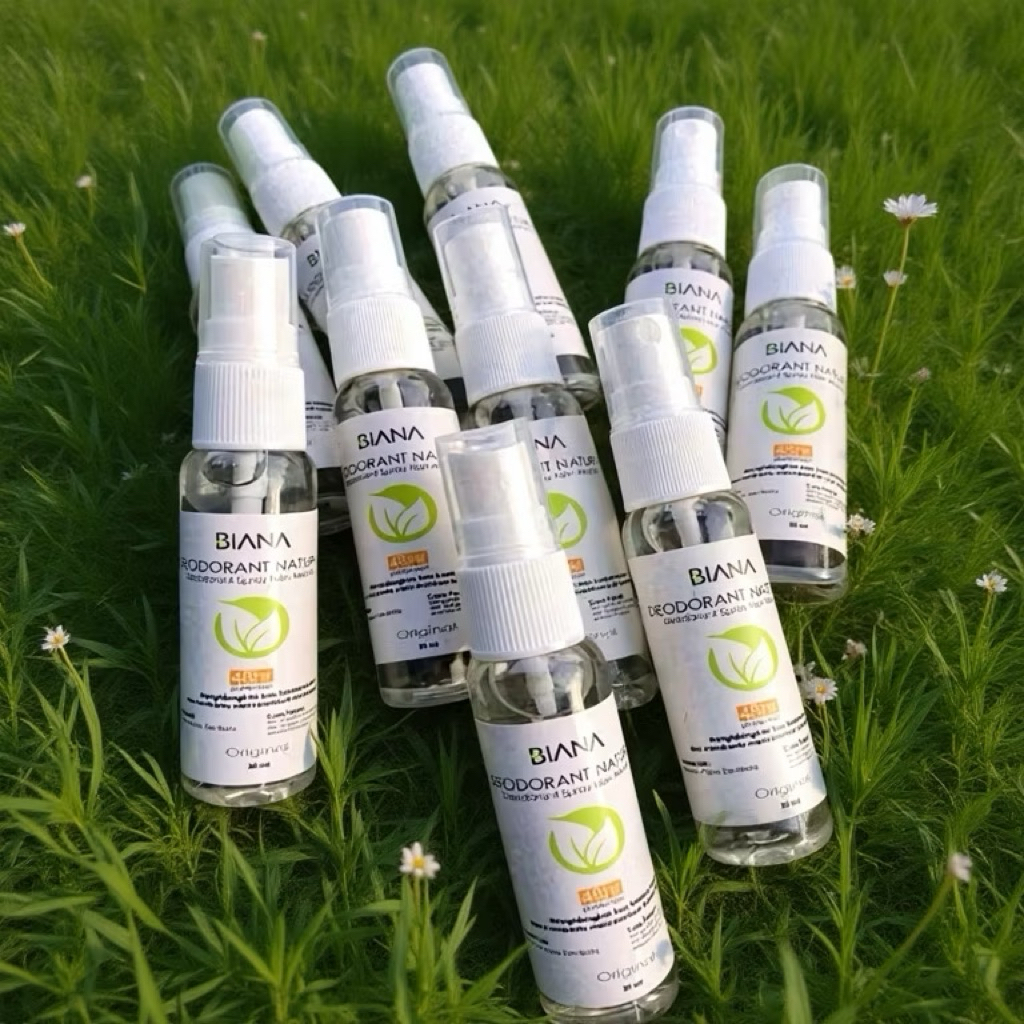 Biana Deodorant Spray 100ml / Tawas Cair Non Alkohol Penghilang Bau Ketiak Pemutih Ketiak