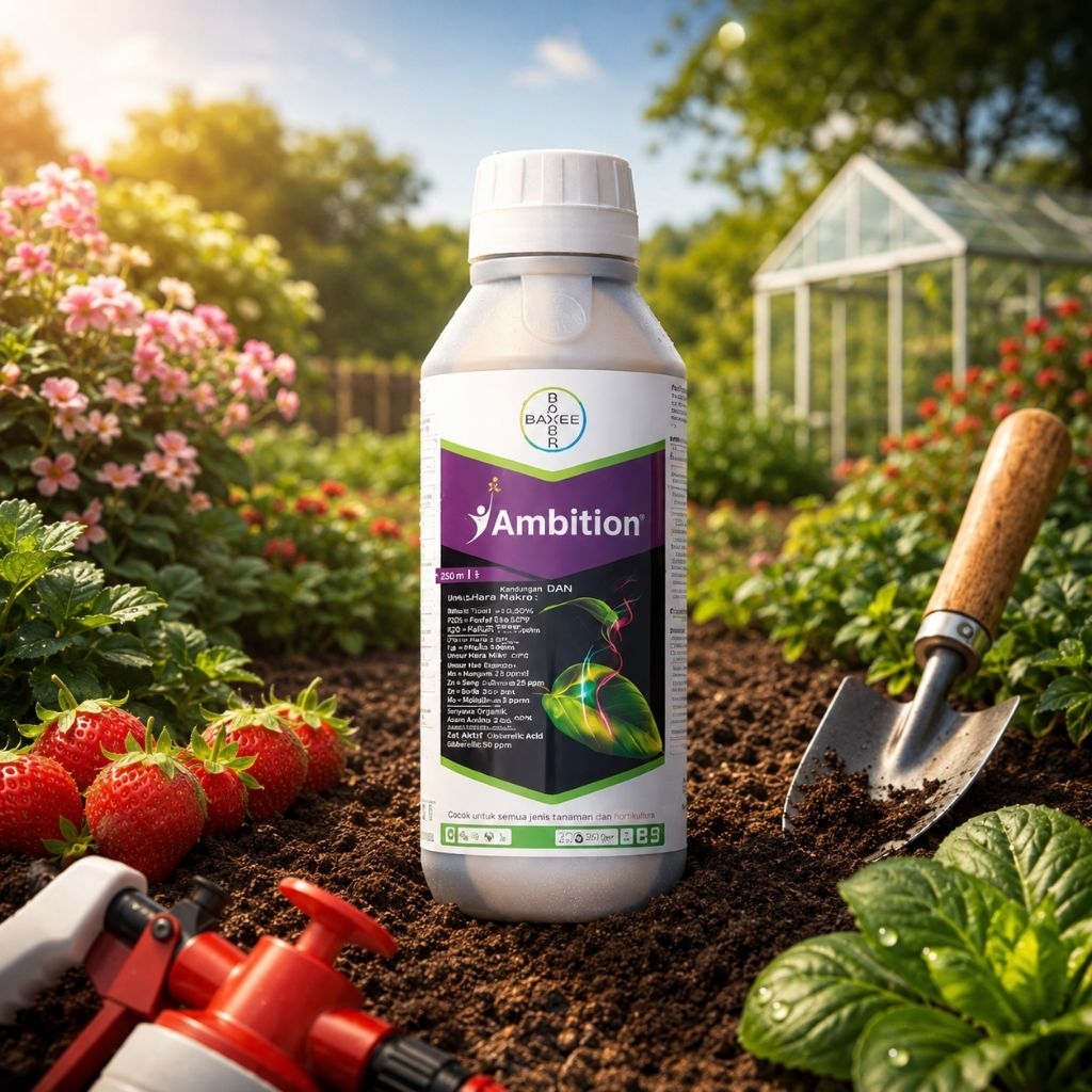Ambition Bayer Repack 250ml ZAT Aktivator-Tanaman Perangsang Tunas Bunga Buah Booster Tanaman