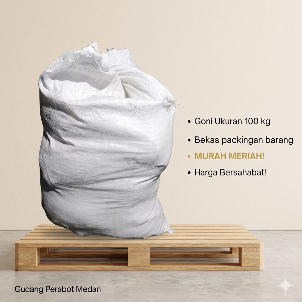 Karung Goni Bekas Ukuran 100kg / Goni Bekas Murah