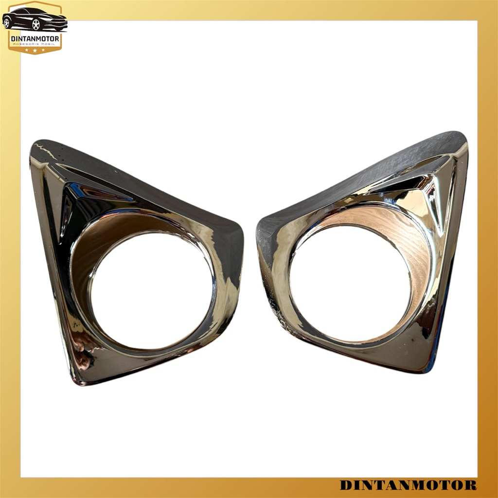 COVER FOGLAMP GRAND ALLNEW AVANZA XENIA RING FOG LAMP CHROME ALLNEW GRAND AVANZA XENIA 2016-2018 ORI