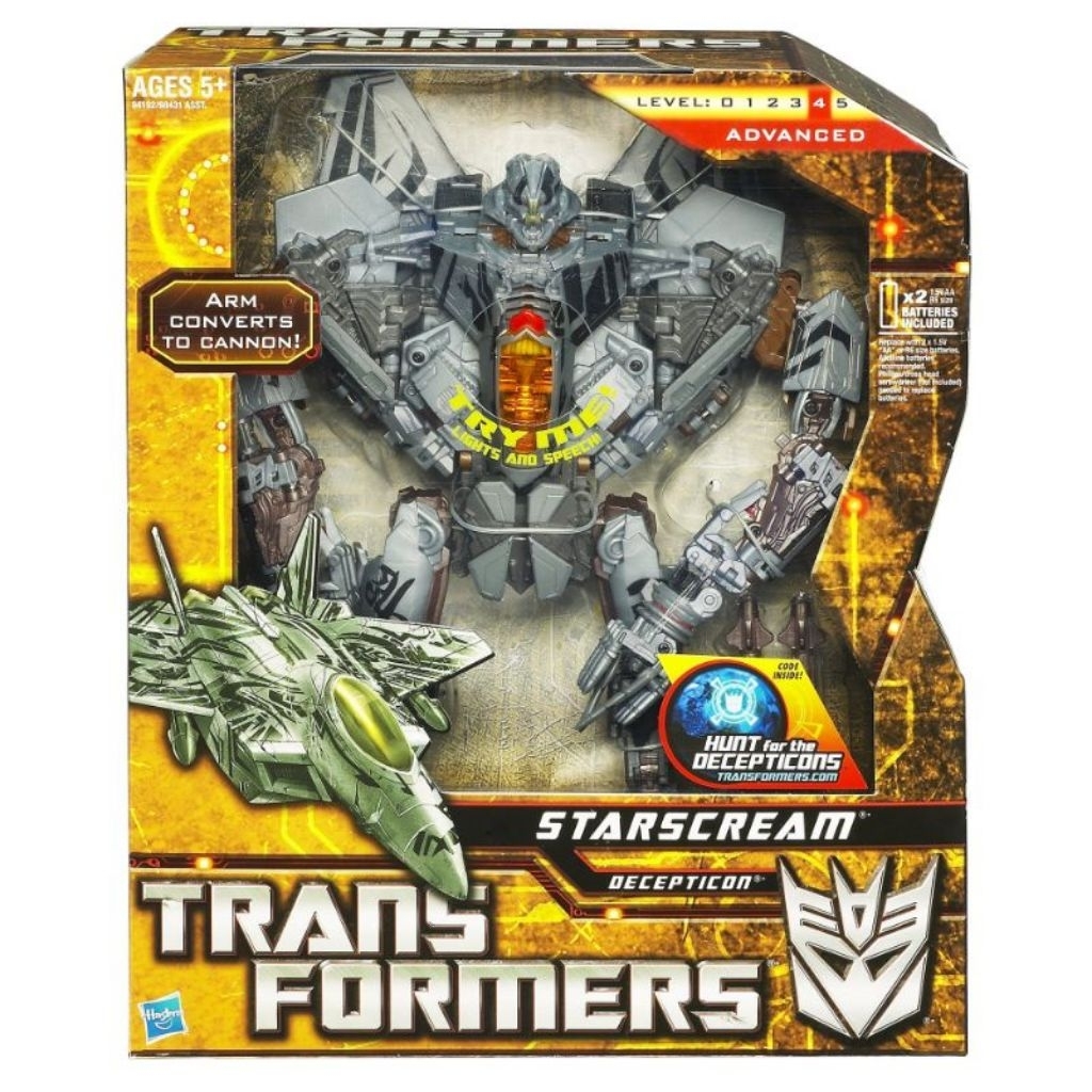 transformers hftd leader class starscream