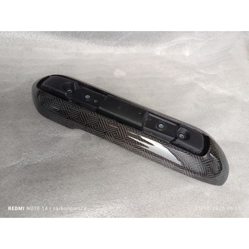tameng knalpot mio carbon kevlar