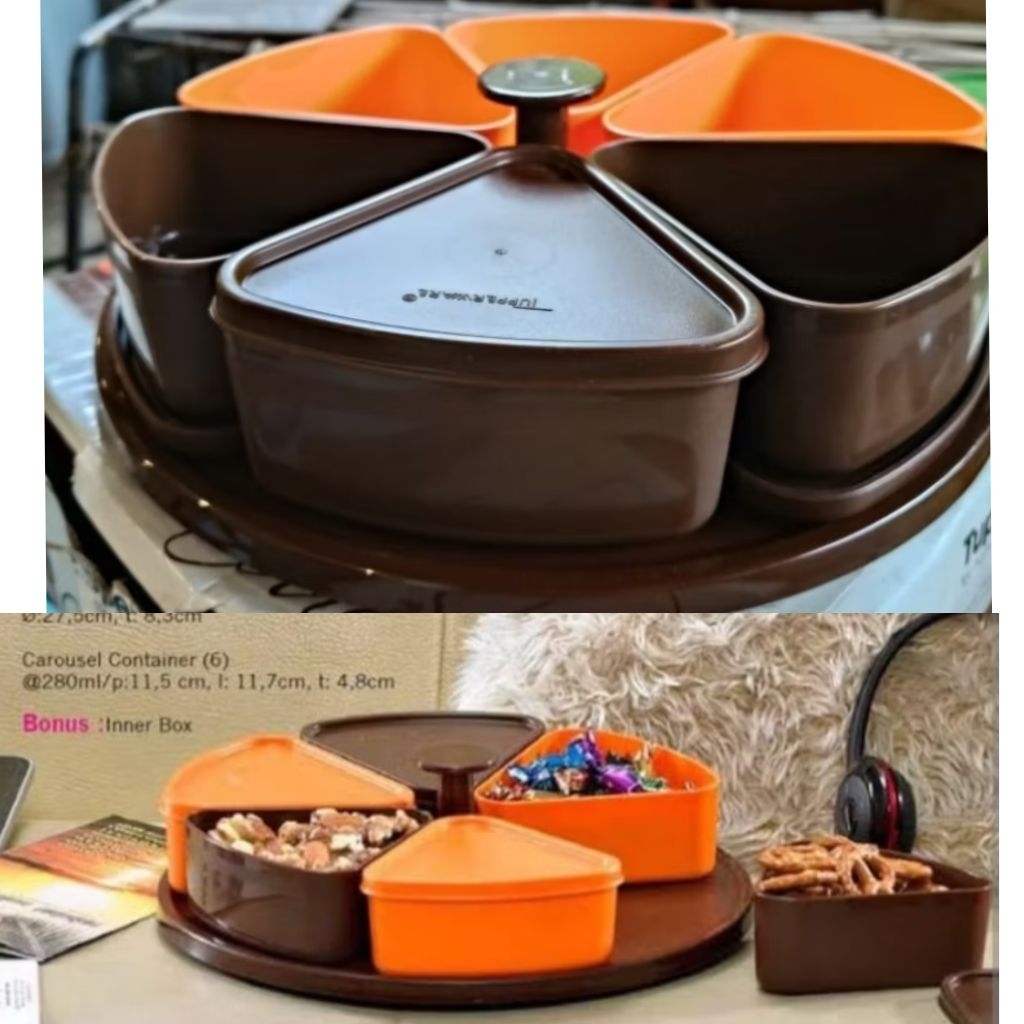 Modular Carousel Set Tupperware / Toples Lebaran