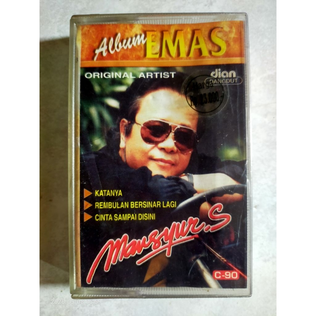 kaset pita jadul "Album Emas" MANSYUR.S