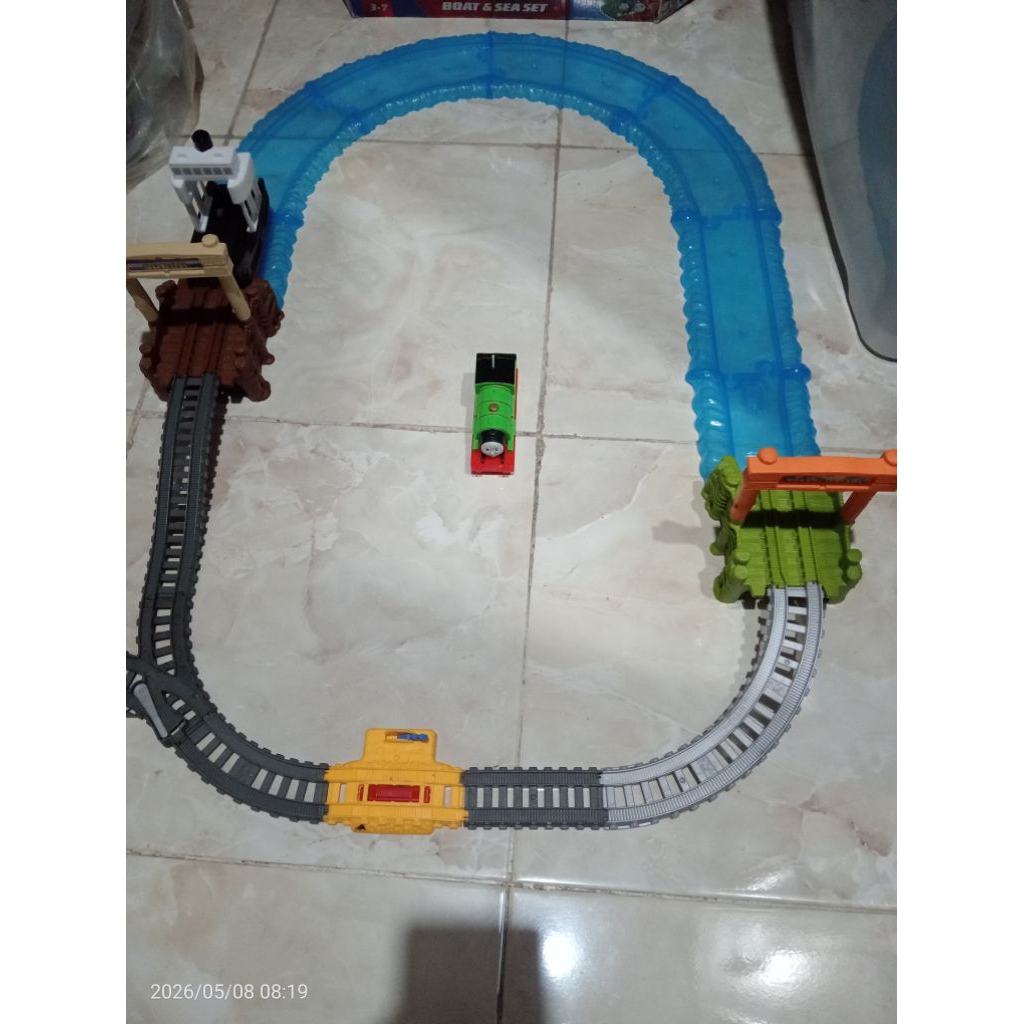 Thomas and Friends trackmaster Boat and Sea set preloved