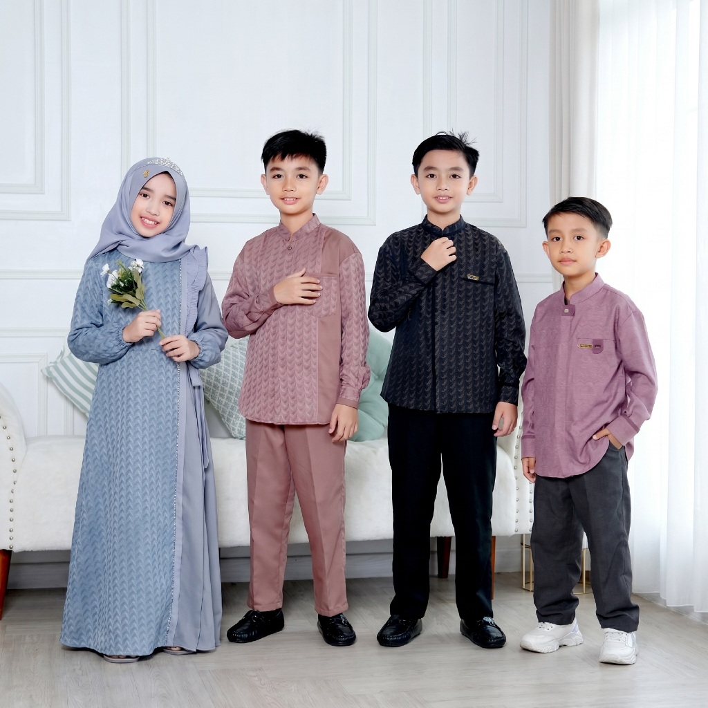 Gamis Anak dan Koko Anak Nubua Fashion