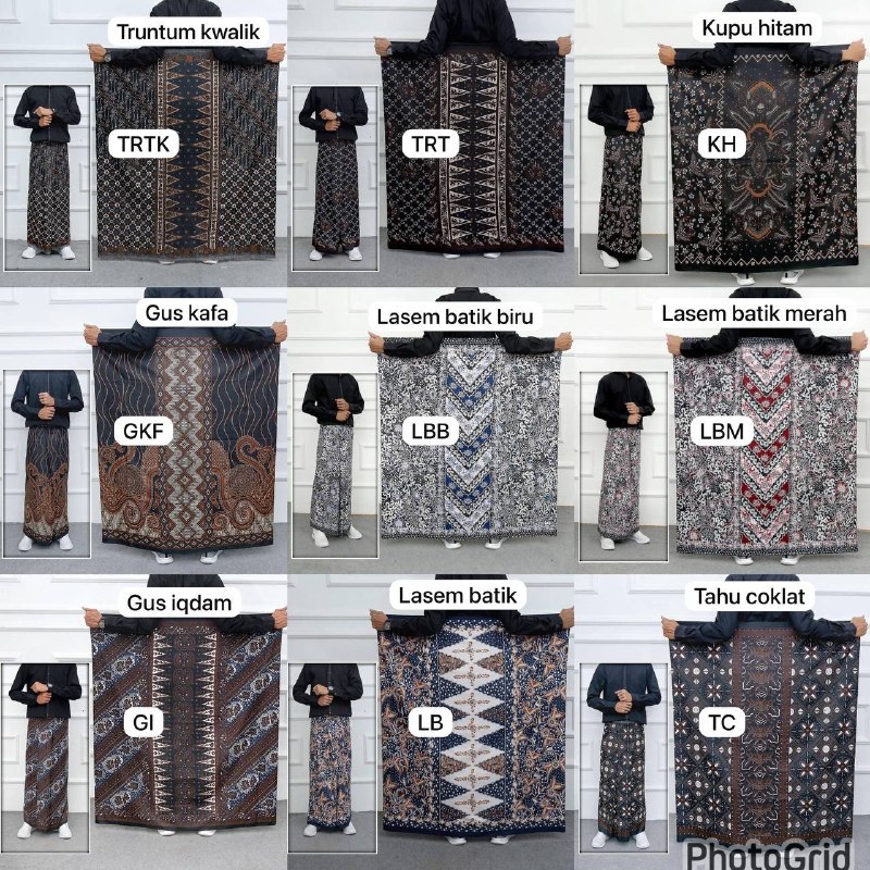(Bisa Cod ) Sarung Batik Motif Kekinian Pria Dewasa Halus / Sarung Batik Micro Tembus Bolak Balik Te