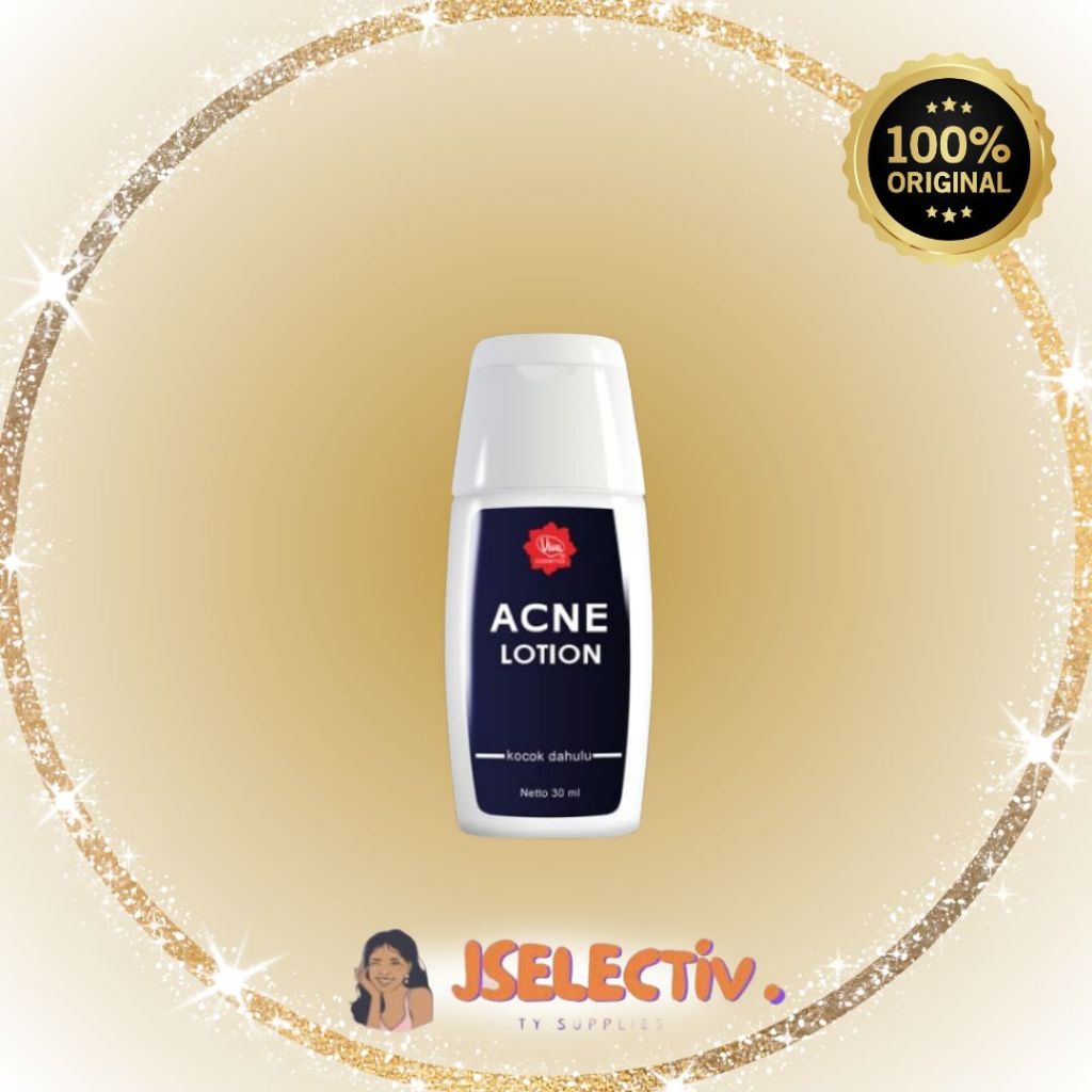 VIVA ACNE LOTION // JSELECTIV X JHON KOSMETIK // Lotion Jerawat VIVA -  ORI BPOM COD