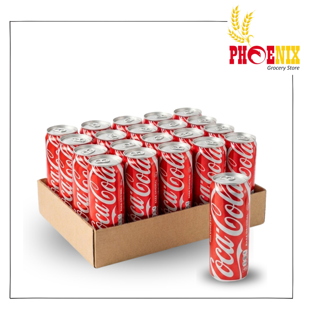 Coca-Cola Minuman Soda Kaleng 1 dus isi 24 pcs @330 ml