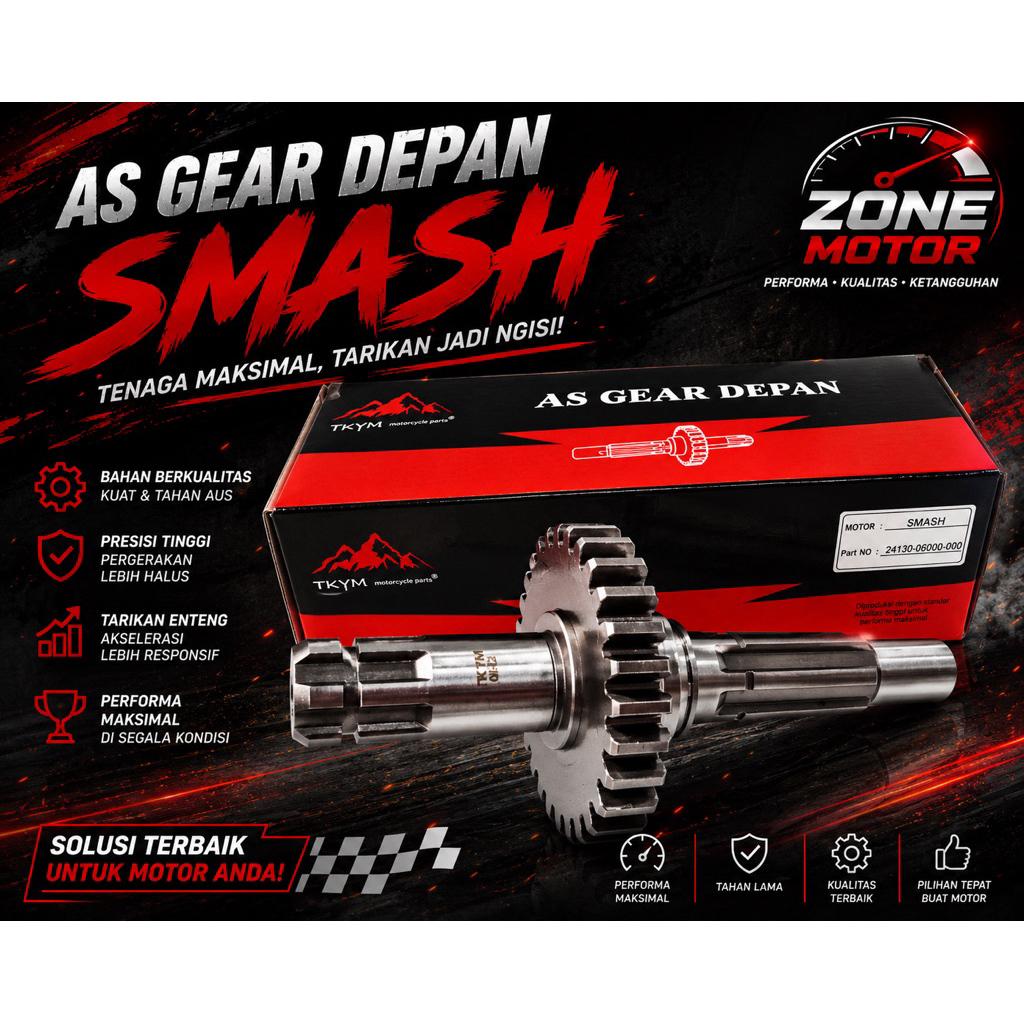 Takayama AS GEAR DEPAN tipe motor SMASH