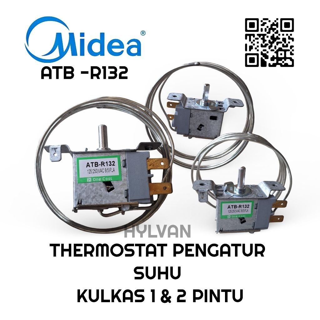 THERMOSTAT PENGATUR SUHU KULKAS 2 PINTU MIDEA
