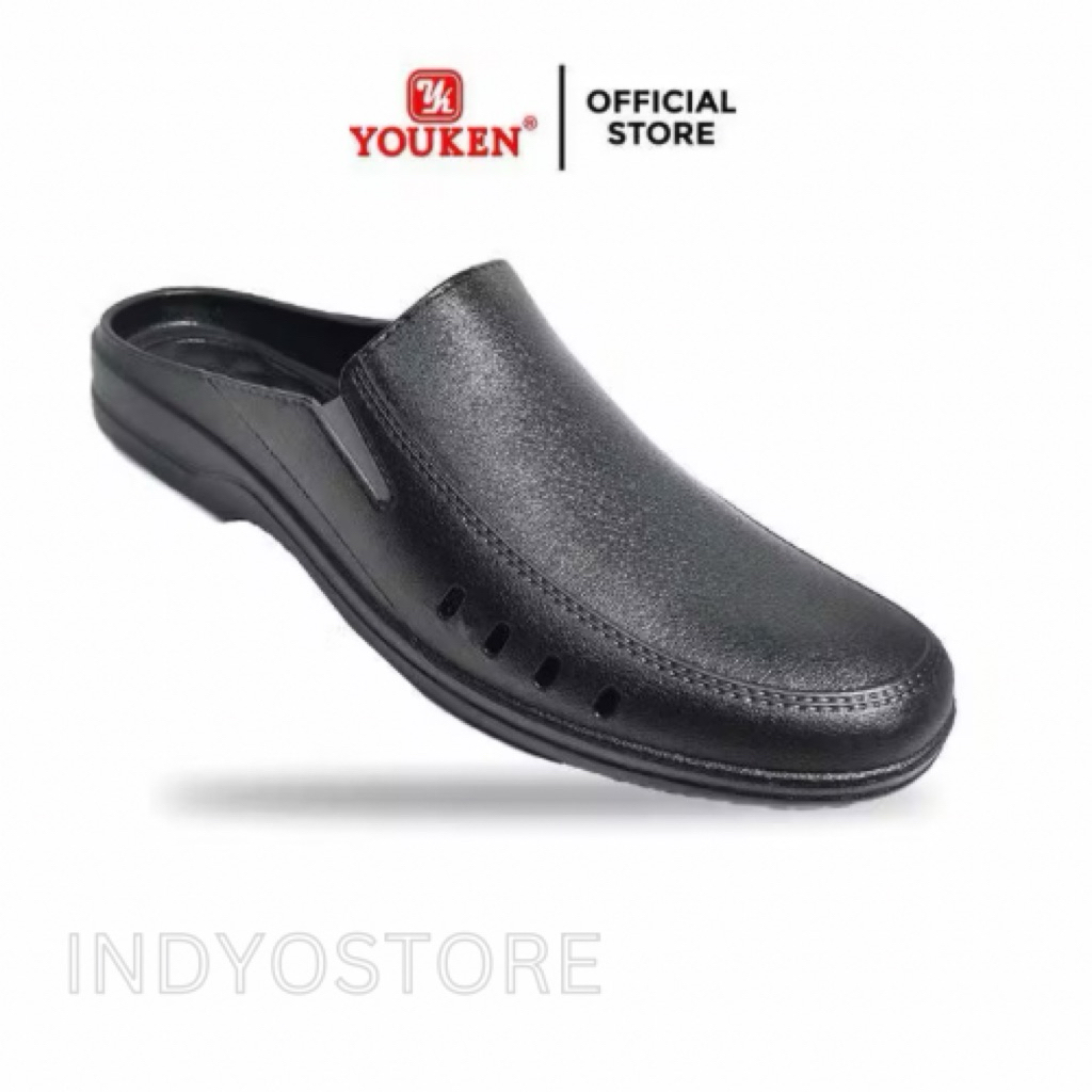 YOUKEN 147 SEPATU SLOP PRIA BAHAN KARET