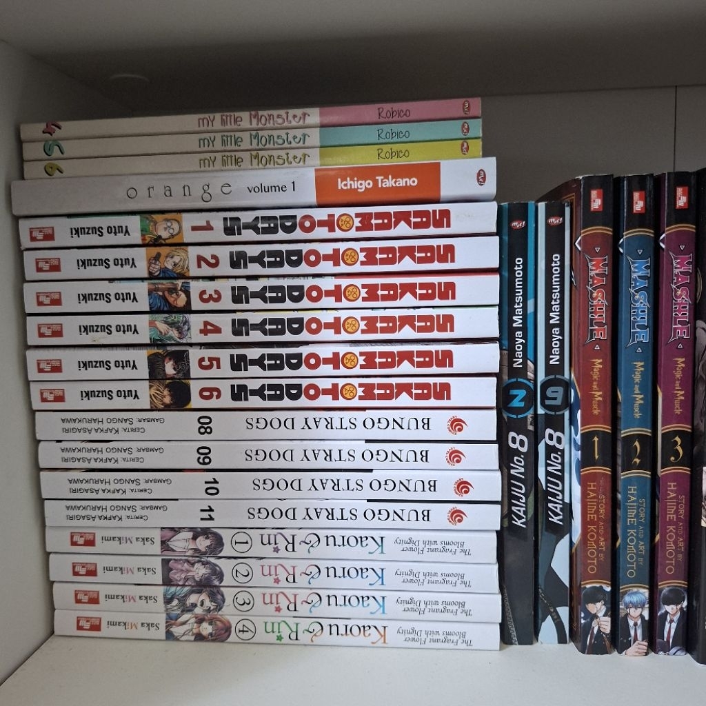 Manga Komik series cabutan preloved ( Kaoru hana , Sakamoto days )