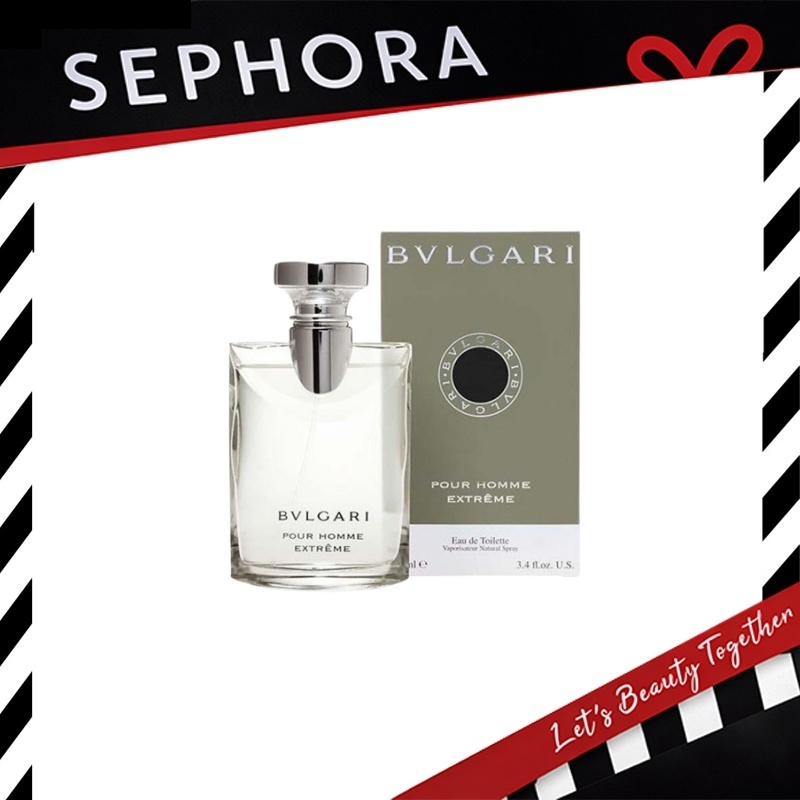 [100% Original]   Parfum  Bvlgari Pour Homme Extreme Eau De Toilette Man 100Ml