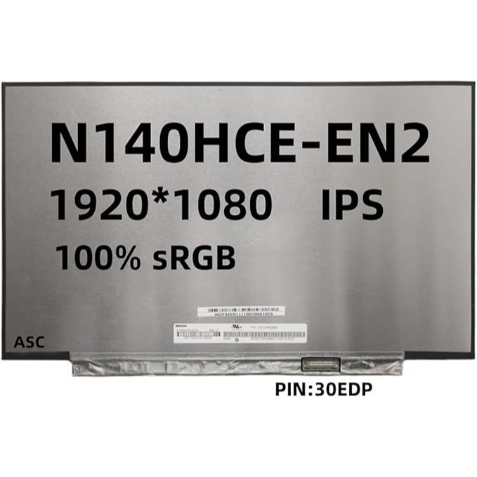 Led Lcd Laptop 14 Inch N140HCE-EN2 Rev.C2 N140HCE-EN2 C2 VIRO FHD IPS