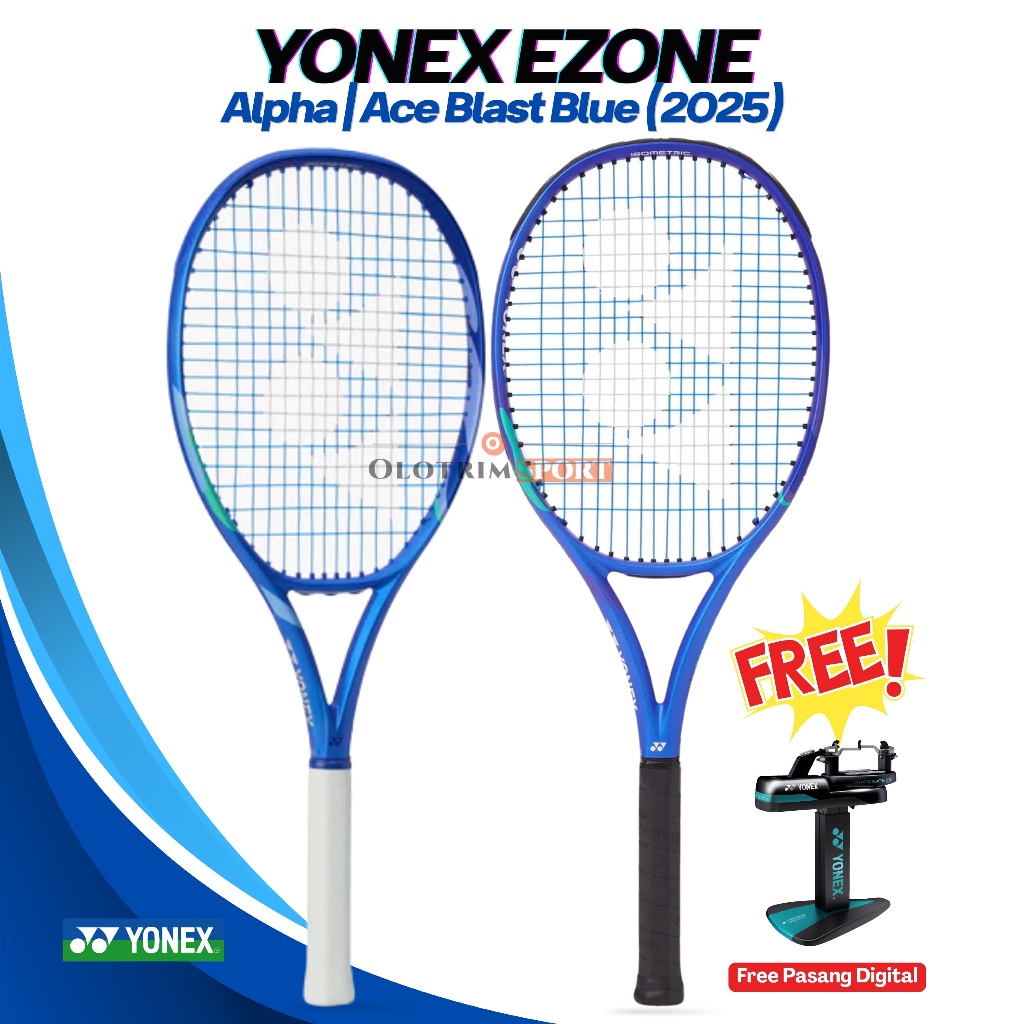 Raket Tennis Yonex EZONE ALPHA ACE PLAY ALPHA BLAST BLUE 2026 LITE SUPER LITE LIGHT Raket Tenis Orig