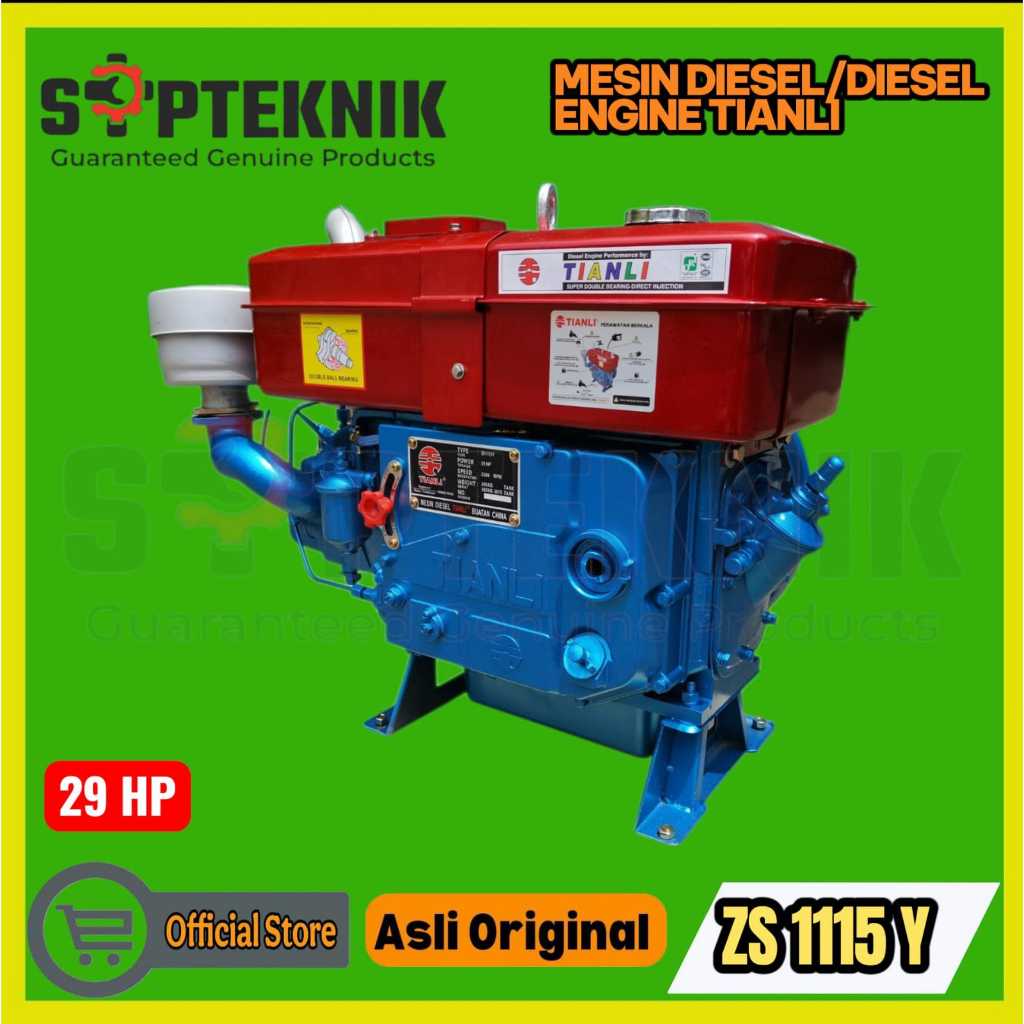 MESIN DIESEL/ENGINE DIESEL ZS 1115 Y 29HP TIANLI