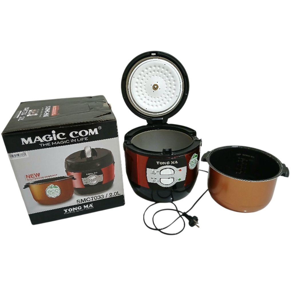 YONGMA SMC7033 MAGIC COM RICE COOKER ORIGINAL BRANDED PRELOVED NORMAL JUAL CEPAT