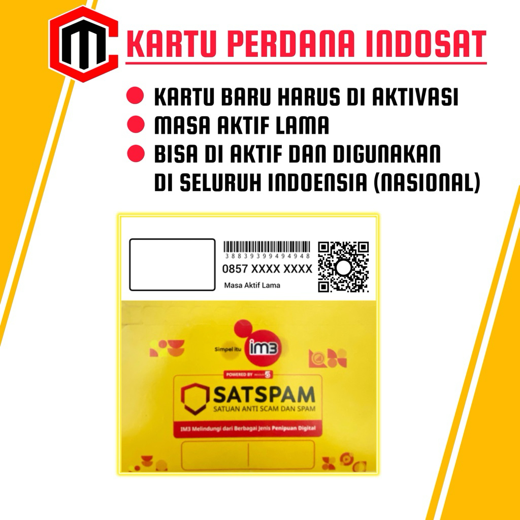 KARTU PERDANA INDOSAT PERDANA IM3