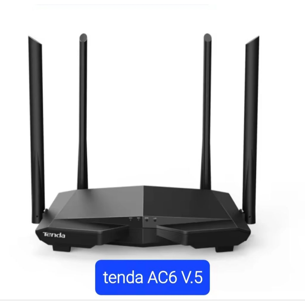5 Unit Tenda AC6 AC1200 Smart Dual Band  WIFI Router