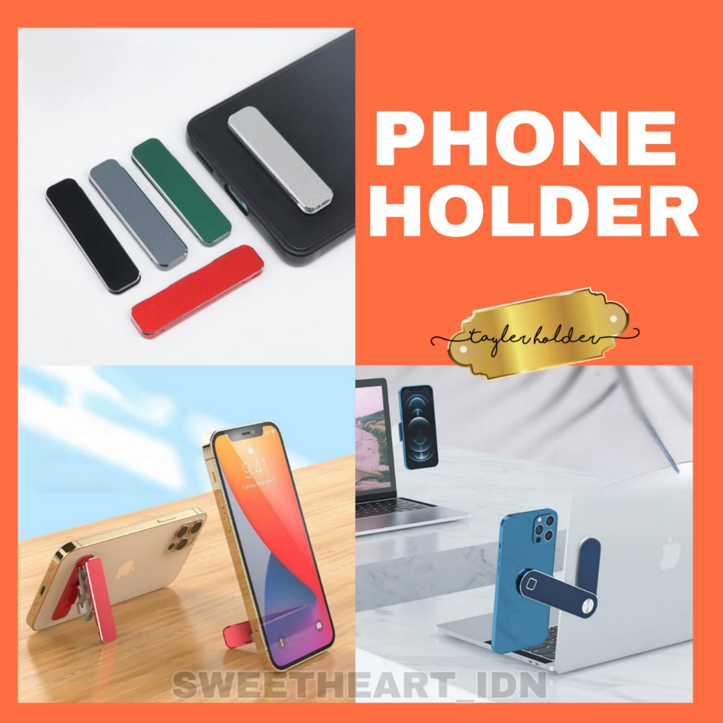 Phone Holder Mini Lipat Magnet Holder Stand HP