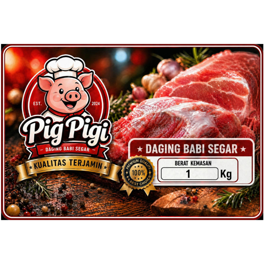 Daging Babi Samcan 1 Kg Bekasi