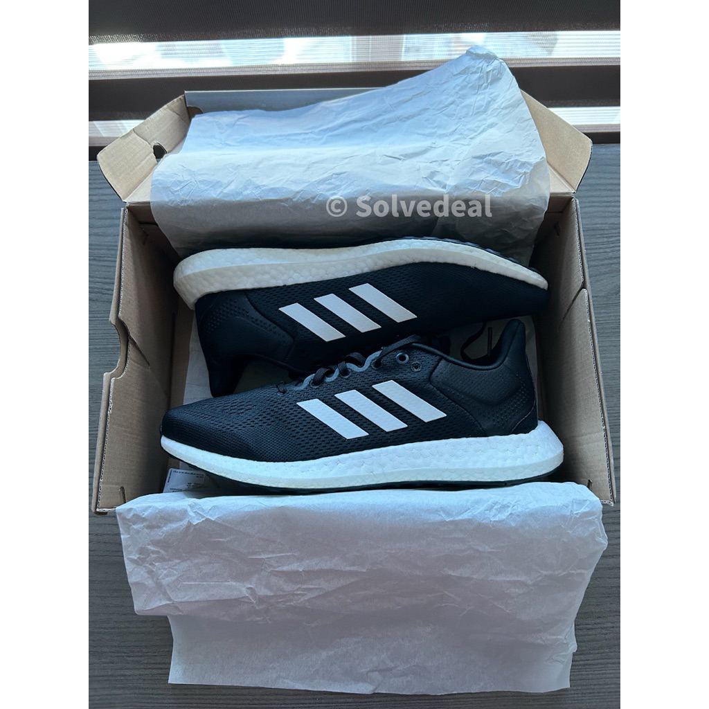 Sepatu Running Adidas Pureboost 21 Black Original