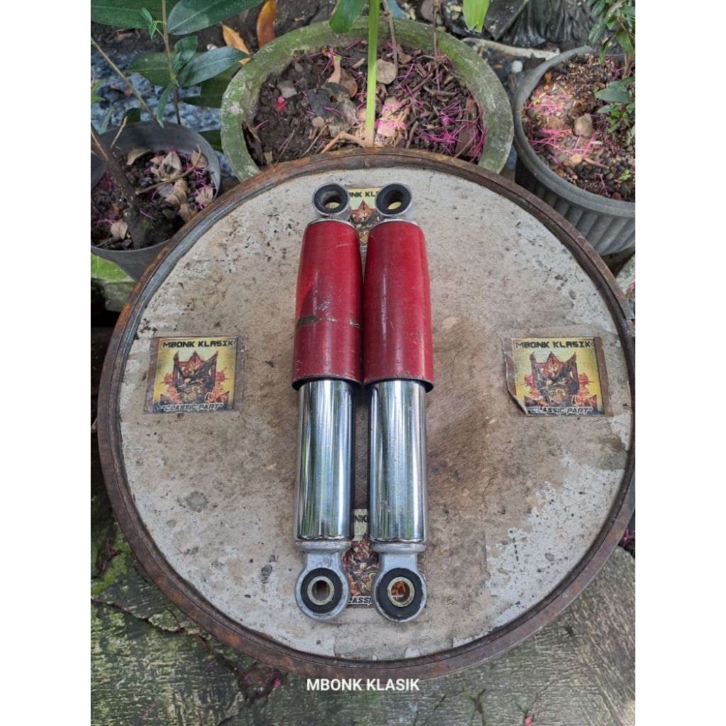 shock belakang v75 v80 ORIGINAL shockbreaker yamaha v75 v80 shock v80 robot super deluxe excellent