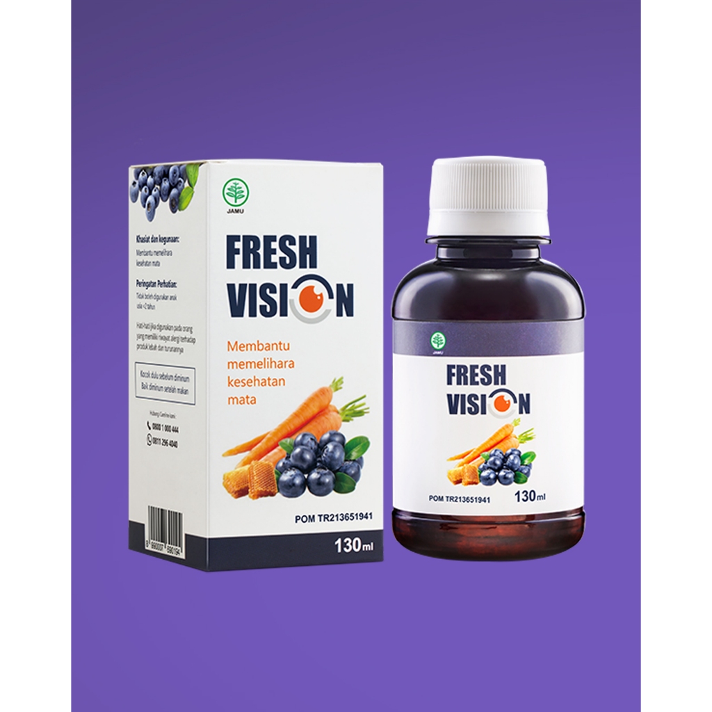Fresh Vision Vitamin Mata Herbal 130 ml