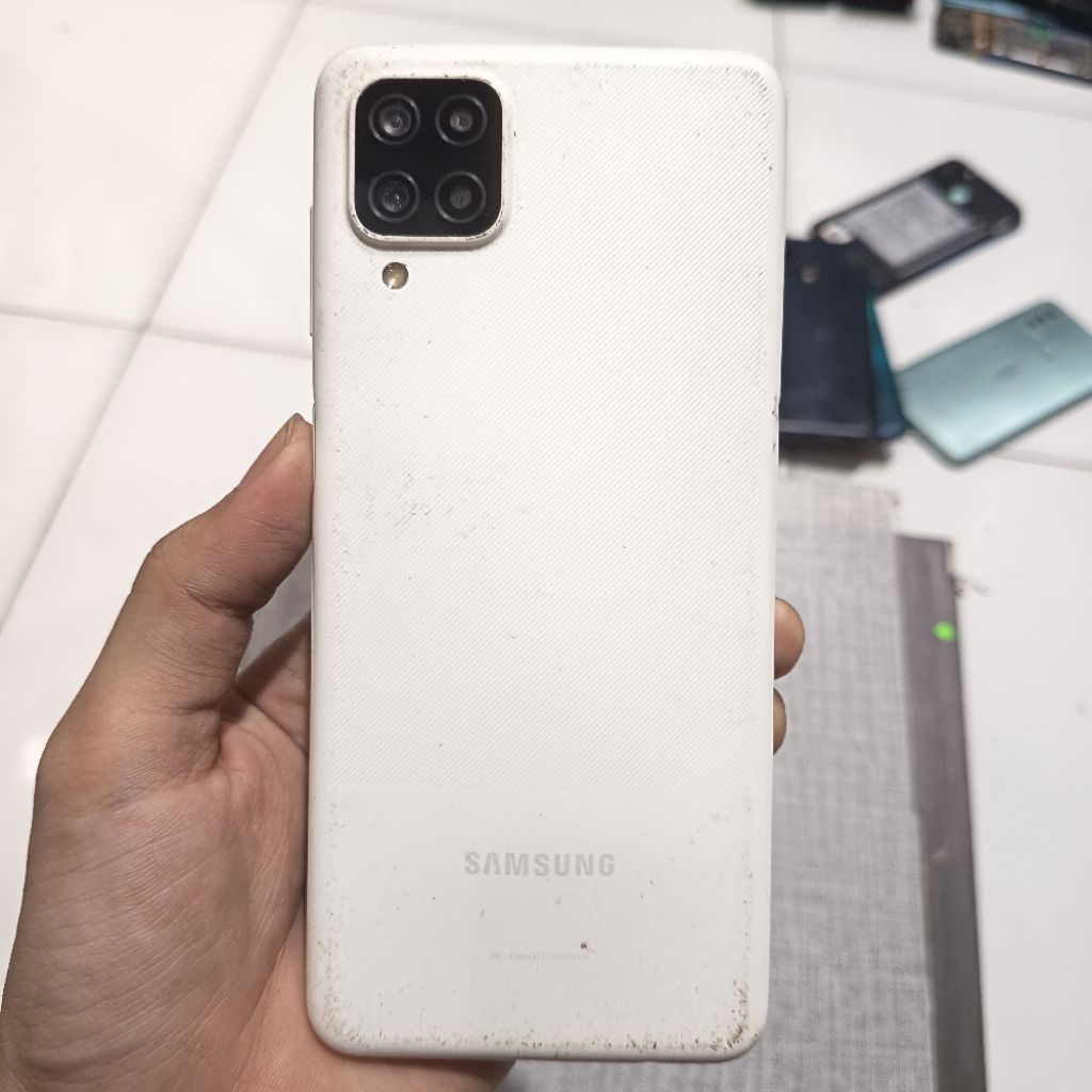 mesin samsung A12 normal minus lcd