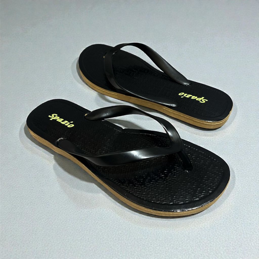 Sandal Spazio Glosy - Sandal Jepit Wanita Bahan Jelly PCU - Sandal Wanita Terbaru
