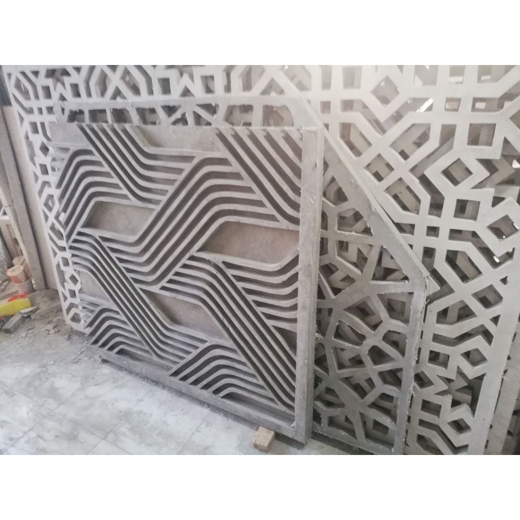 ORNAMEN GRC KRAWANGAN UNTUK PAGAR RUMAH DI CIRENDEU CIPUTAT TIMUR
