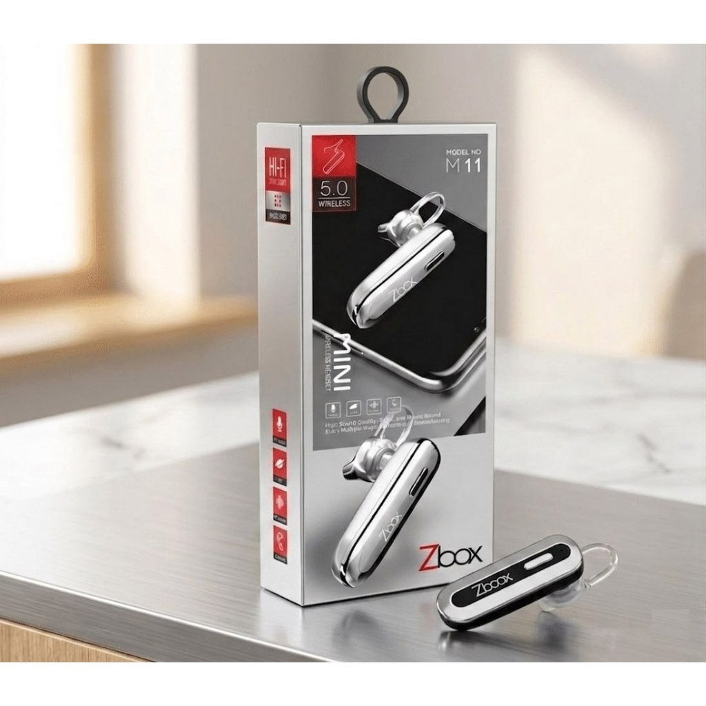 HEADSET BLUETOOTH ZBOX M11 | ORIGINAL | TERLARIS