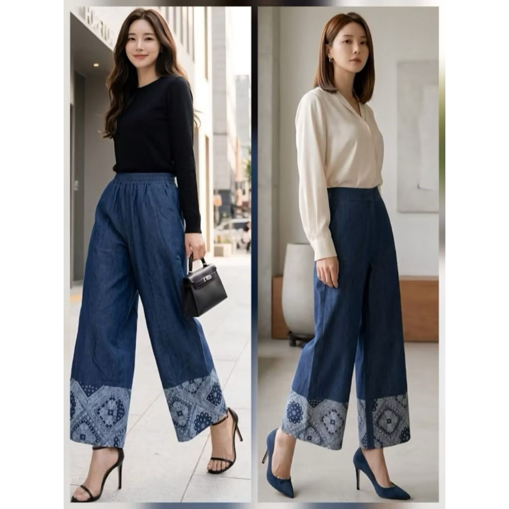 celana jeans kulot 4807/Jeshop fashion