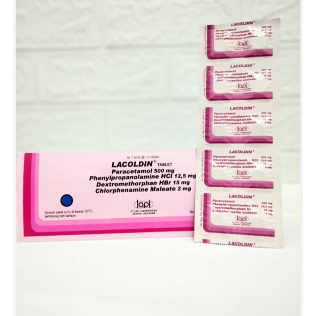 Lacoldin Tablet & Sirup 60Ml