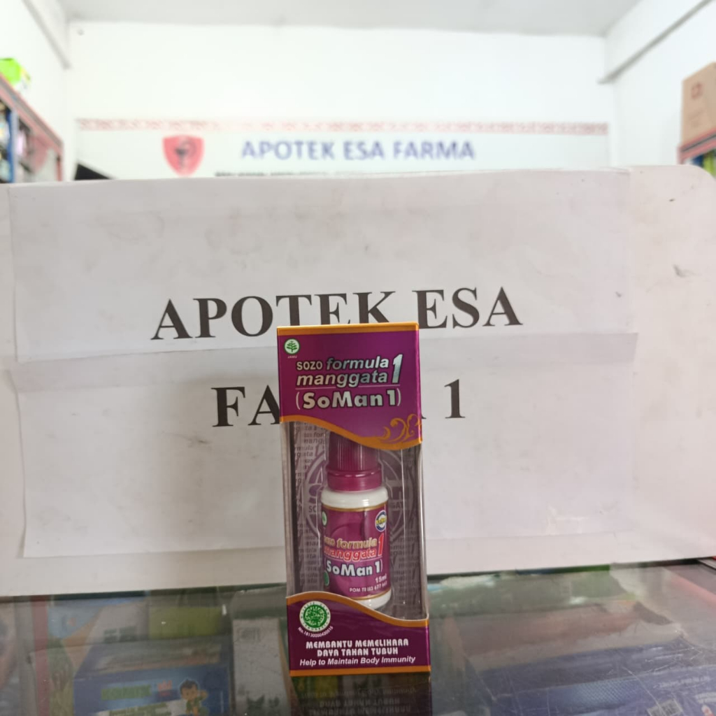 Soman 1 Jamu Tetes Herbal Asli 15ml