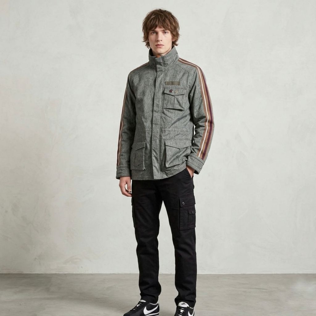 NIKE field jacket semi parka
