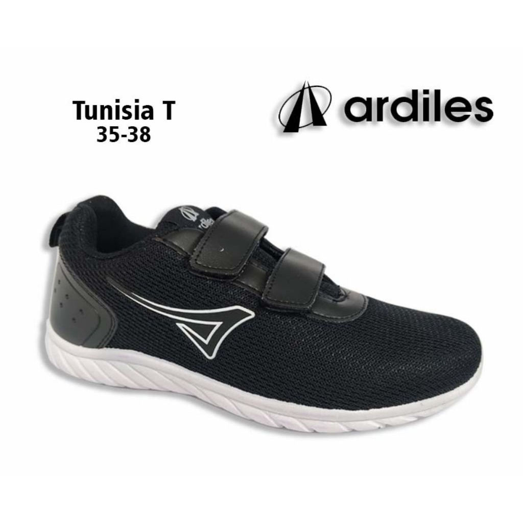 Ardiles Sepatu Anak Tunisia Hitam/Putih