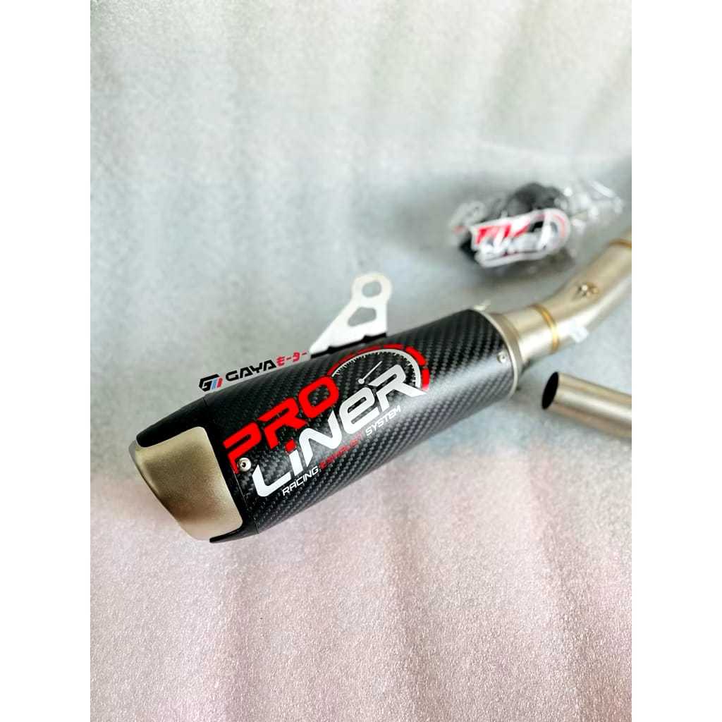 KNALPOT RACING SATRIA FU150 FU 150 PROLINER TR2 CARBON TB ORI