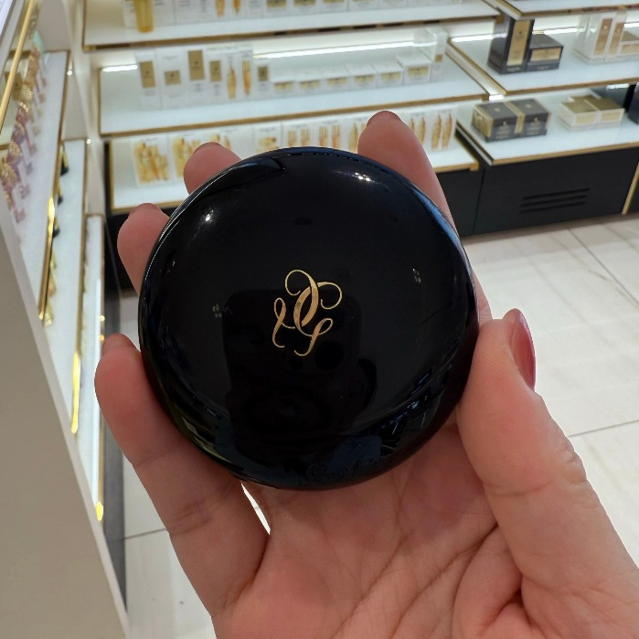 Guerlain Les Voilettes Bedak Padat Wajah Transparan 5.5g Lightweight Setting Powder Anti Kilap Tahan