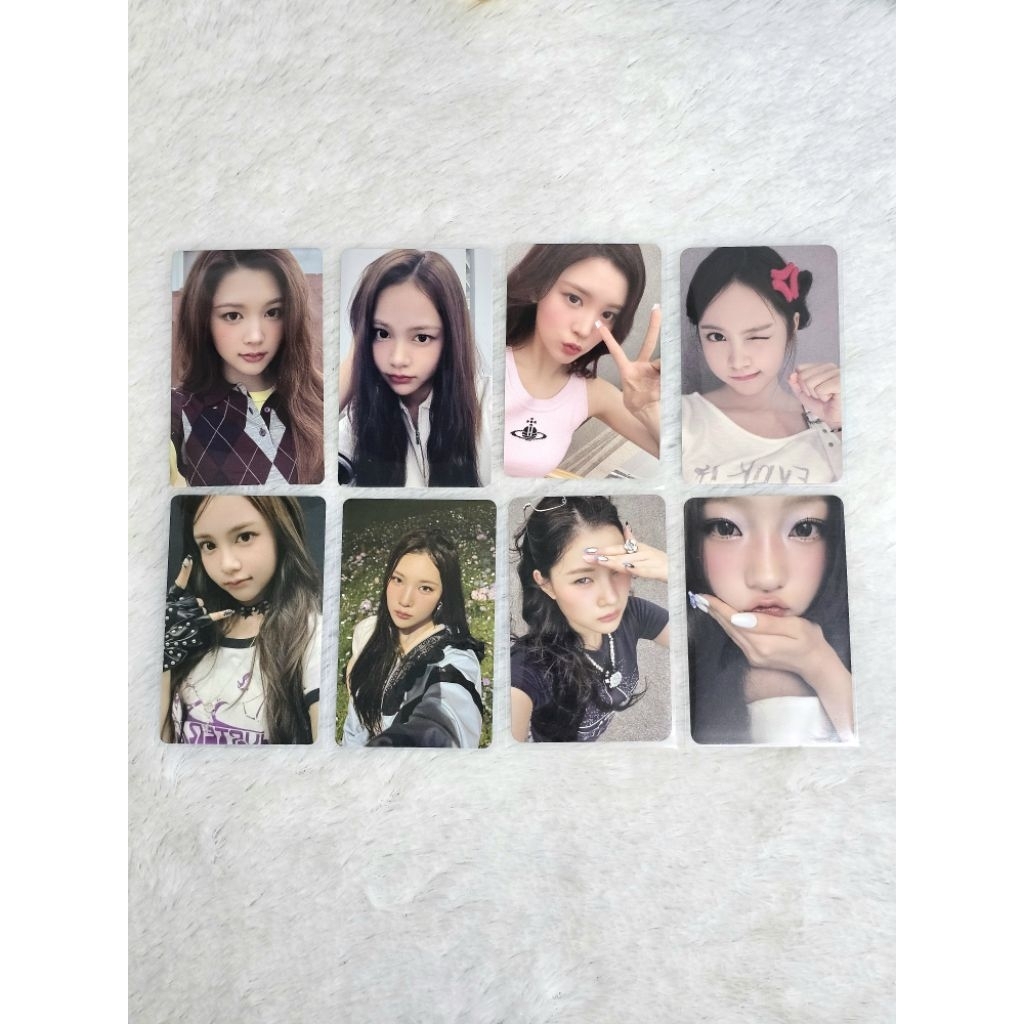 [PHOTOCARD OFFICIAL] Hearts2Hearts Jiwoo, Carmen, Yuha, Stella, Juun, A-na, Ian, Ye-on