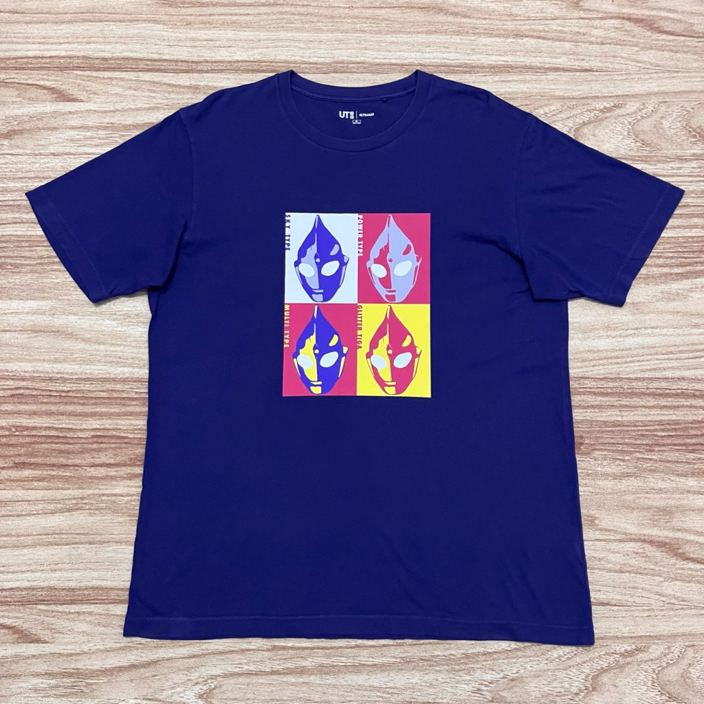 T-Shirt UNIQLO UT x Ultraman Purple (XL)