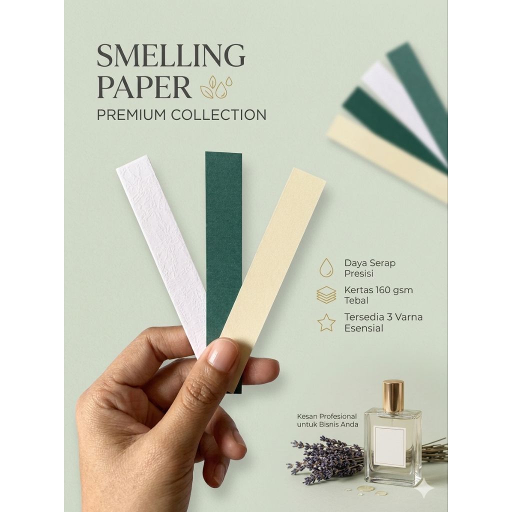 Paper tester parfum | Kertas sample parfum isi 100 lembar