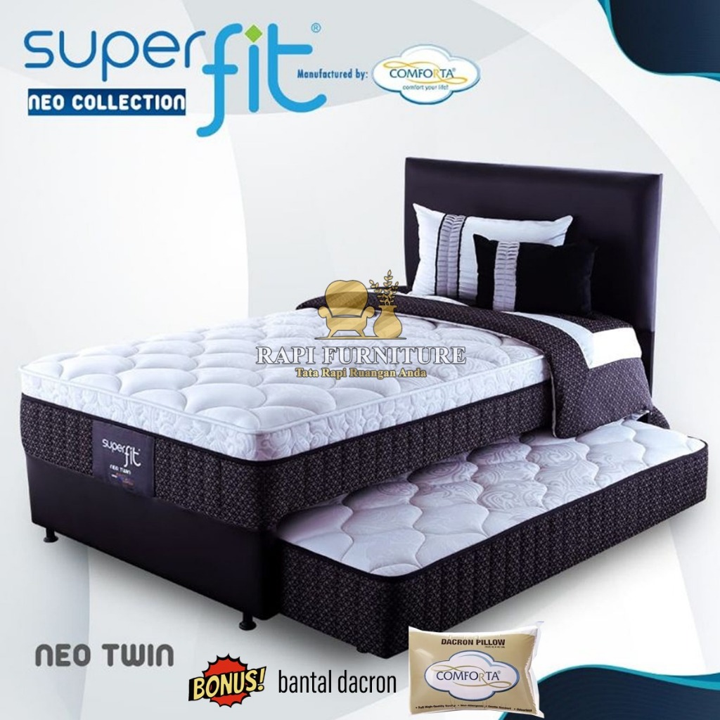 Kasur Springbed 2in1 Superfit Neo Twin by Comforta