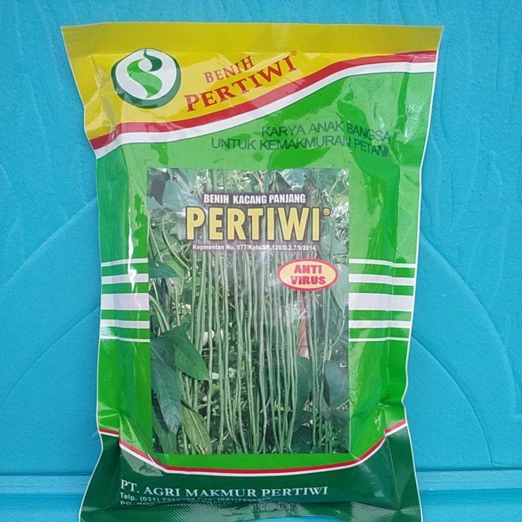 TERBAIK benih kacang panjang pertiwi 500grm bibit kacang pertiwi 500gr