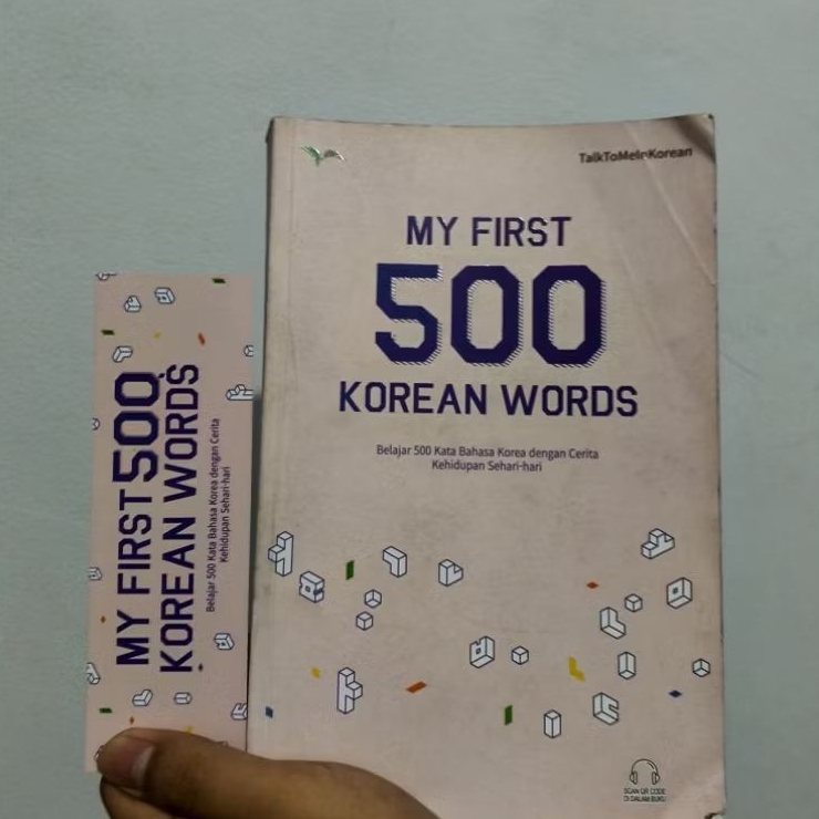 Buku ORI My First 500 Korean Words - Kesaint Blanc