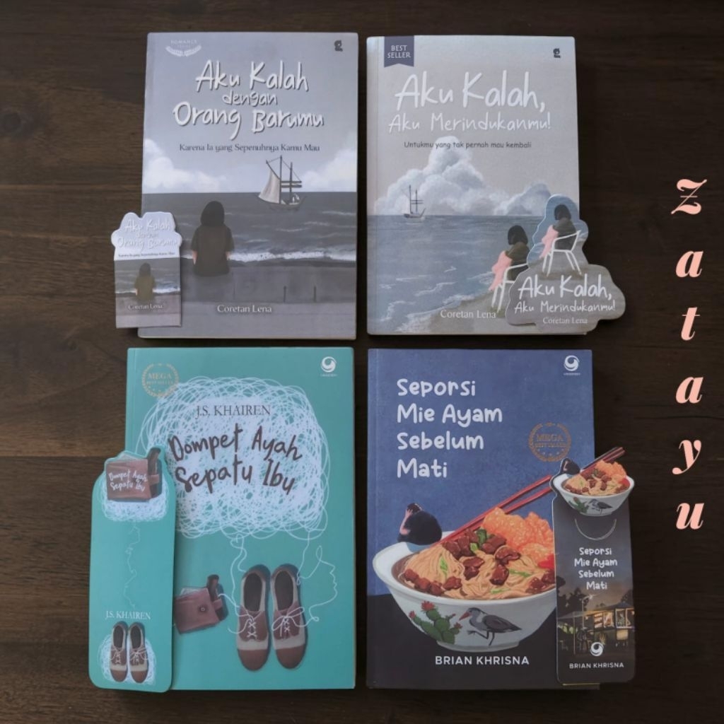 NOVEL REMAJA ROMANSA FANTASI BERVARIASI BERMACAM JUDUL / LEMBAYUNG MERAH / BESTSELLER ORIGINAL