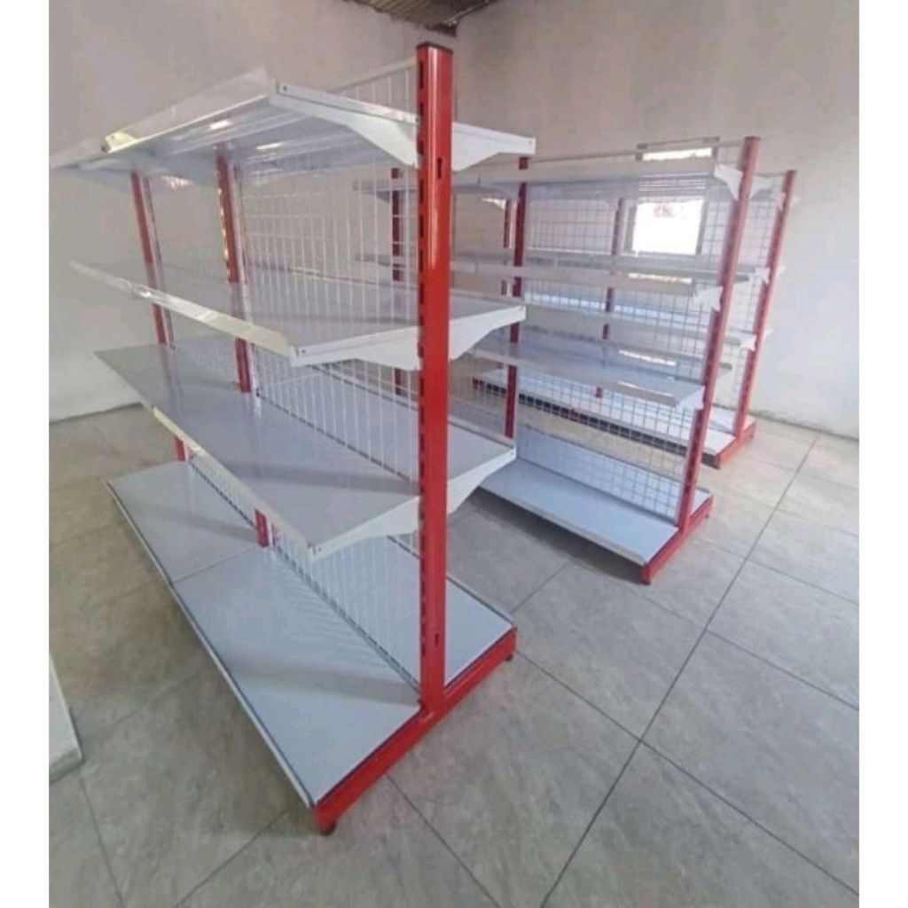 Rak gondola Minimarket double deret