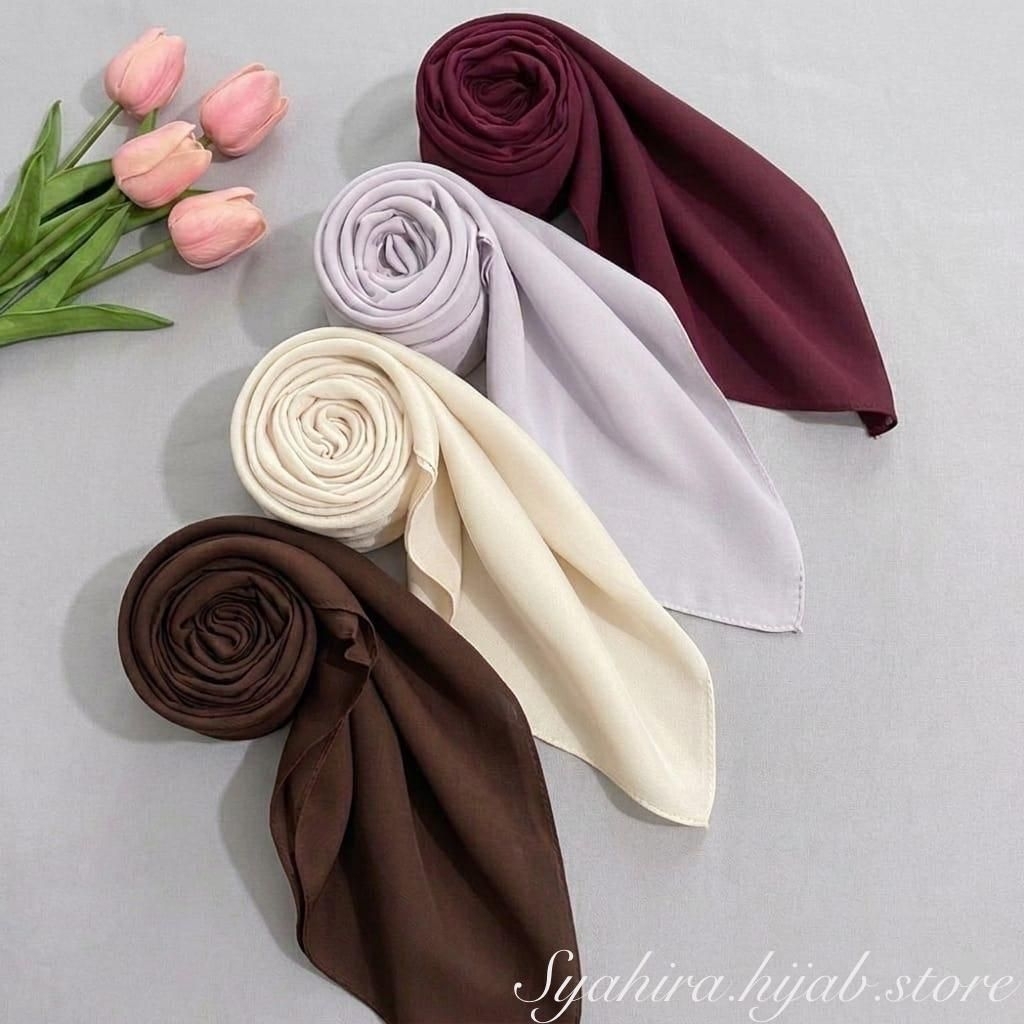 Hijab Segiempat Paris jadul Ori Varisha