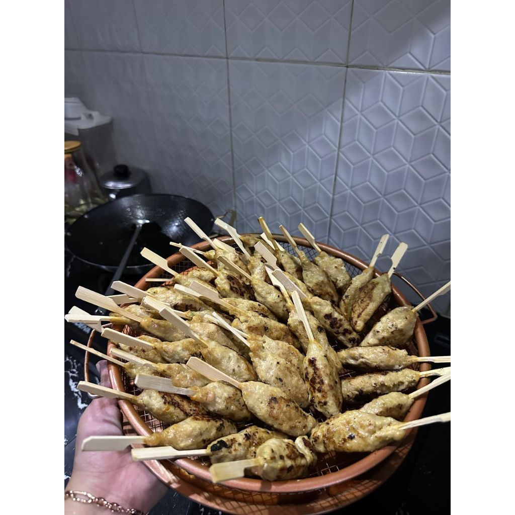 sate lilit ayam khas bali (10pc)